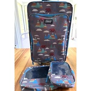 Girls Travelers Club Rolling Suitcase Pink  Butterfly Carry On Kids Luggage Bag